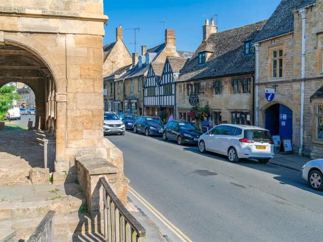 Chipping Campden, a small market town in Cotswold district of Gloucestershire is famous for its elegant terraced High Street