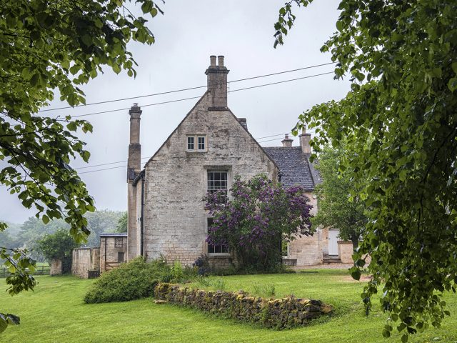Cottage in the ancient Anglo Saxon town of Winchcombe, Cotswolds, Gloucestershire, England