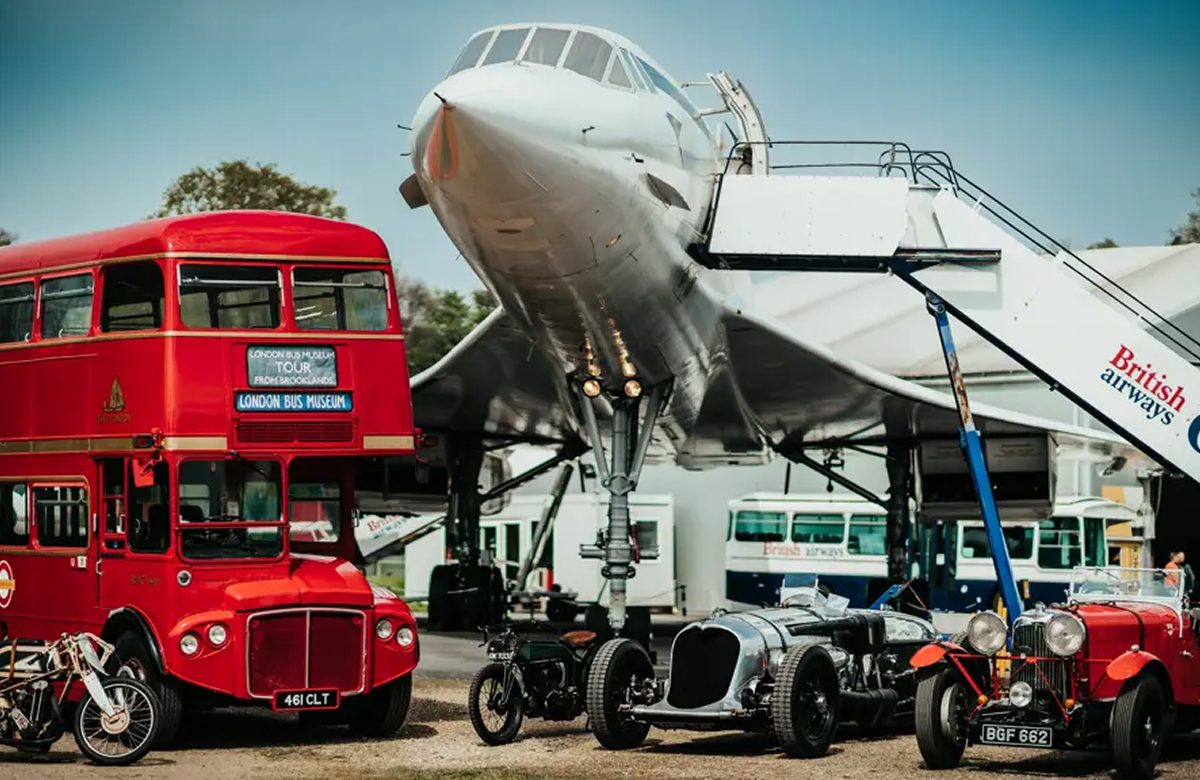 Tour to Brooklands Museum, London, England