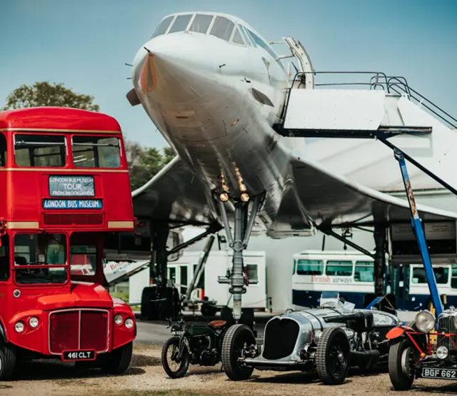Tour to Brooklands Museum, London, England