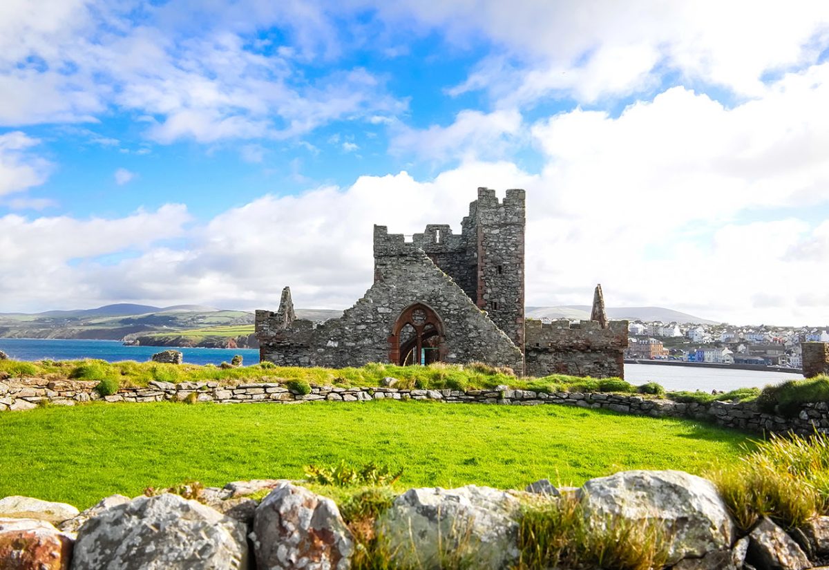 Tour to Peel castle, Isle of Man