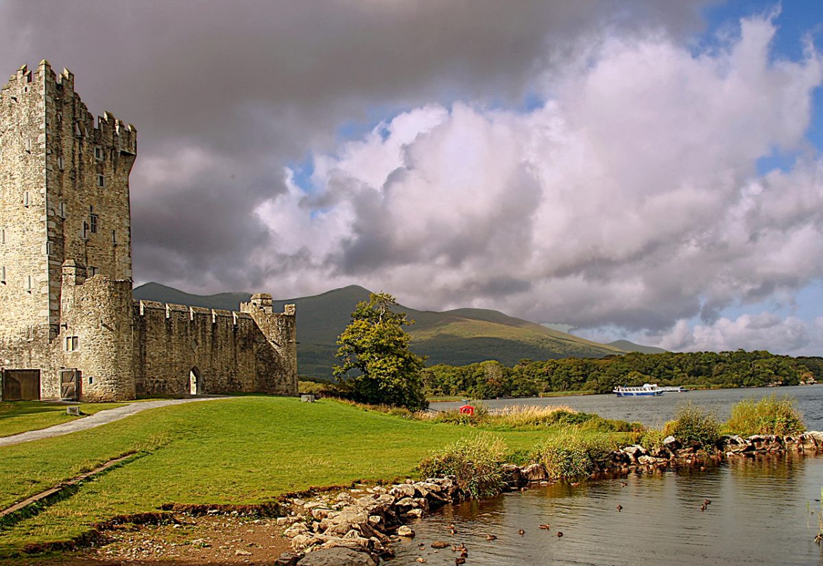 Tour to Ross castle, Ireland