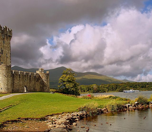 Tour to Ross castle, Ireland