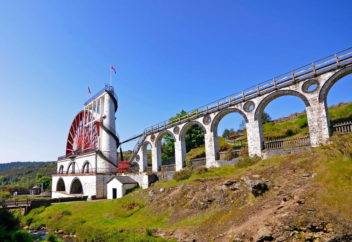 Tour to The Great Laxey Wheel, Isle of Man